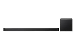 Samsung HW-Q810GF Q-Series 5.1.2-Kanal-Soundbar für Fernseher, Kabelloser 6,5"-Subwoofer, Kabelloses Dolby Atmos und DTS:X, SpaceFit Sound Pro, Q-Symphony
