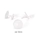 White Doll Joints for Creating or Fixing Your Own Doll or Teddy Doll 30MM 12 Sets (1 Pack)
