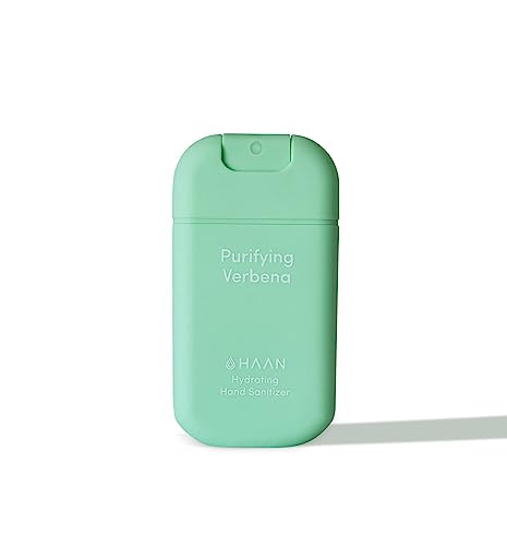 HAAN Gel Hidroalcohólico con Desinfectante de Manos de Aloe Vera - Mata el 99,9% de las Bacterias Dañinas, Hidrata Instantáneamente - Aroma Purifying Verbena 30ml