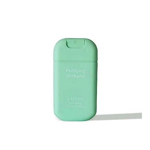 HAAN Gel Hidroalcohólico con Desinfectante de Manos de Aloe Vera - Mata el 99,9% de las Bacterias Dañinas, Hidrata Instantáneamente - Aroma Purifying Verbena 30ml