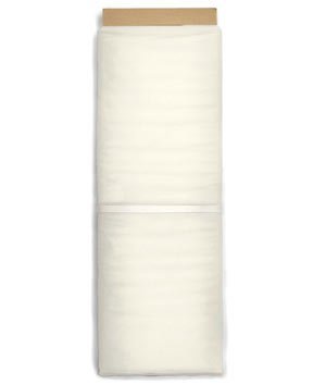 Online Fabric Store TUL108-128 108 Inch Wide Ivory Tulle cover