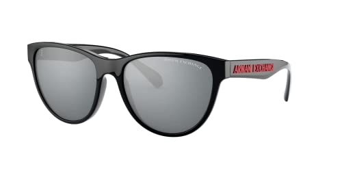 Armani Exchange Women's Ax4095sf Low Bridge Fit Square Sunglasses