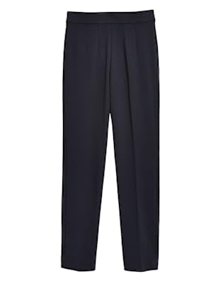 Marks & Spencer Damen-Jerseyhose in Knöchellänge – Slim Fit – Elastische Taille mit Stretch