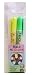 1 X Hi-Glider Gel Stick Highlighter 2 Pack Set: Yellow/Green