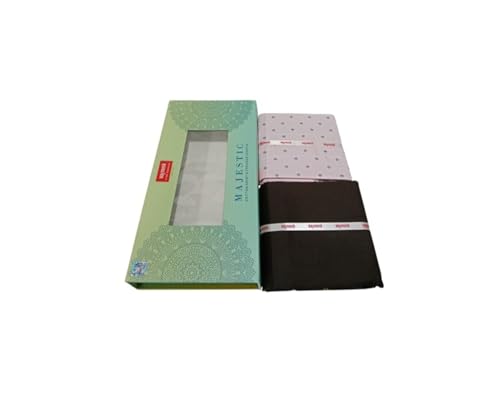 Raymond Fabrics Premium Unstitched Shirt & Pant Fabric Set with Gift Box | Tailoring Dress Material for Men (Multii)