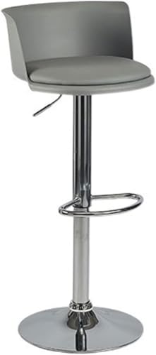 Tabouret en fer gris XJBTBA chaise de bar réglable pour îlot