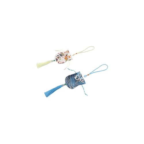 4 Bolsas de Seda Bordadas y Vacías con Cordón miniatura 5