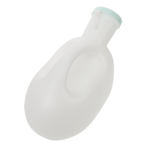 NOLITOY Orinal Plástico para Hombres con Tapa Capacidad Urinario Portátil Grande para Pacientes y Hospital Botella de Orina Resistente y Ligera Suministro para Adultos y Ancianos