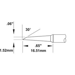 Metcal Solder Tip 60° Hoof