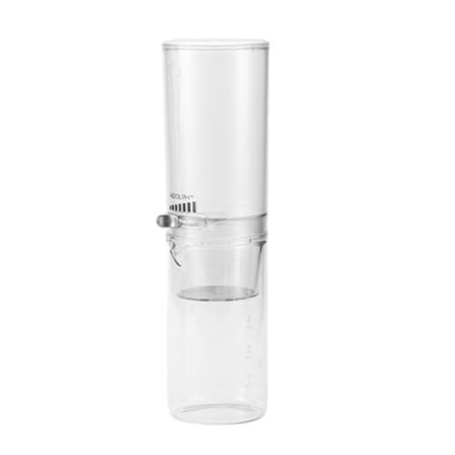 Image of Transparent Slow Coffee Maker Minimalist Cold Brew Pot with Lid, Ice Drip