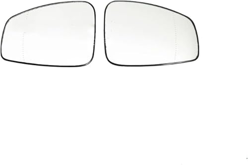 Verre de rétroviseur chauffant Megane 3 lentille de recul thermique anti-buée
