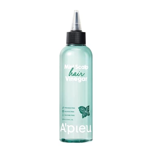 A’PIEU Mint Hair Vinegar Rinse for Cooling & Clarifying Scalp Care, Detox & Refreshing Treatment...