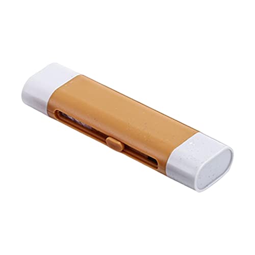 Folpus Gitarrenreiniger, Saitenpflege, Radiergummi, Saitenreinigungswerkzeug, Wartungswerkzeug, Bundpolierreiniger für E-Gitarre, Banjo, GELB