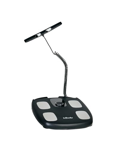 InBody Dial H30 Body Composition Scale | Smart Scale with BMI Body Fat Muscle Mass | Scale with App | Body Fat Measurement Device | Wi-Fi & Bluetooth | Matte Black