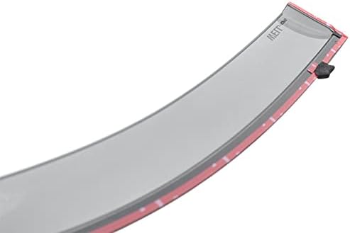WellVisors Window Visors Wind Deflectors Compatible with Mercedes-Benz 2016-2022 GLC-Class X253 with Chrome Trim Rain Guards 3-847MB020