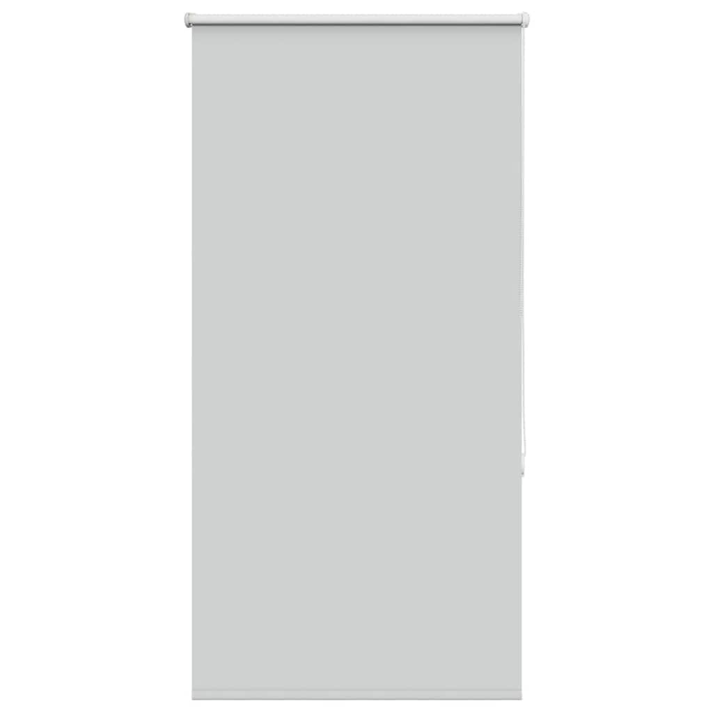 Vidaxl Light Grey Roller Blind Blackout - Polyester, 90X130 Cm, Easy Install, Child Safe, Modern Window Shade For Home & Office