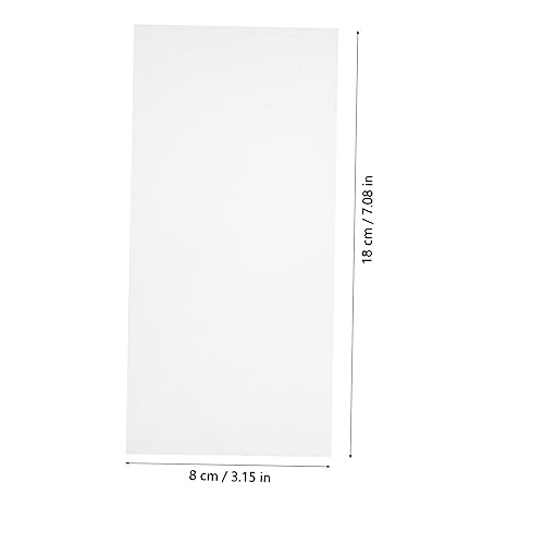 50Pcs Holder Currency Sleeves for Money for Collectors Protective Bags Great for3