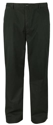 POLO RALPH LAUREN Men's Big and Tall Stretch Classic Fit Chino Pants Black 38TX36