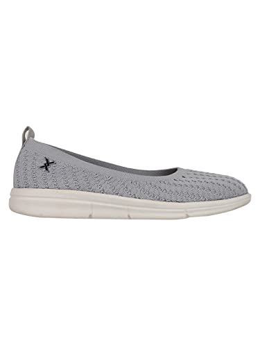 Image of Carlton London Women's Fly Knit Comfort Slip-On Ballet Flats