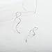 Handmade Threader Earrings 925 Sterling Silver Pull Through Earrings for Women