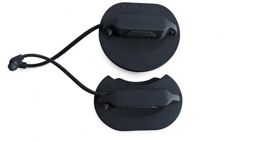 Image of CCS2 Vehicle Inlet Front Protection Cap with Tethered Cord (Black)