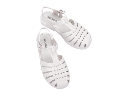 Image of mini melissa Possession Jelly Fisherman Sandal for Toddler and Kids | Iconic Fisherman Jelly Sandal for Toddlers & Girls, Adjustable Buckle, Waterproof, Bubblegum Scent, Play & Dress Shoes