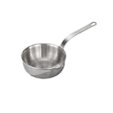 Homeponnew Mini sartén para huevos, olla calentadora de mantequilla de 400 ml