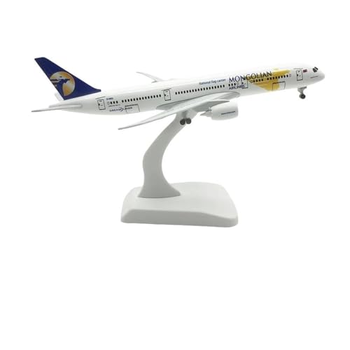 Juguetes de metal para colección y exhibición Boeing 787 decoración oficina