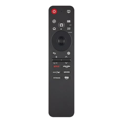 Control Remoto Mágico MR25GA, Compatible con LG Smart TV 2025, con Puntero, Control por Voz AI y Alexa