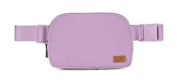 C.C. Belt Bag - Crossbody Fanny Pack for Women - Adjustable Waist Pack Strap - Lavender