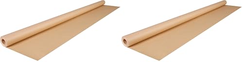 Rouleau de papier kraft brut Clairefontaine 10x0,70m lot de 2