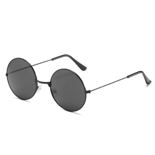 Lunettes de soleil rondes vintage en métal pour vos sorties et loisirs urbains