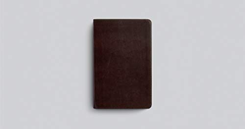 ESV Large Print Personal Size Bible (TruTone, Mahogany)