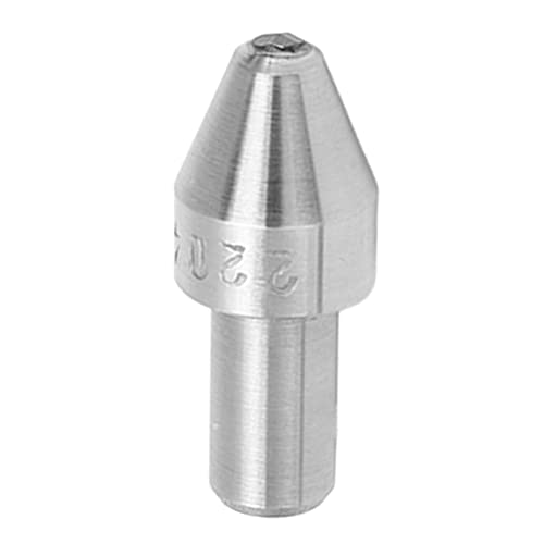 TOPINCN Pénétrateur Diamant en Acier à 136 Degrés, Mesures Très Précises, adapté à Divers Testeurs de dureté, Conception Résistante à L'usure