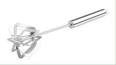 Hand Blender | Stainless Steel Automatic Blender | for Kitchen | Butter Milk & Lassi Maker | Mixer | Egg Beater Mixer | Silver 9inch-image-4