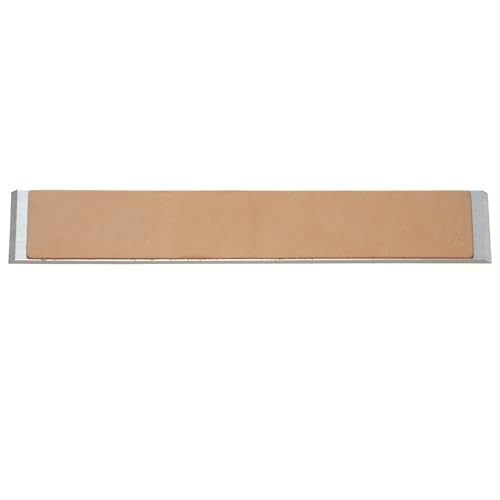 Cowhide Leather Strop 6" x 1" with Aluminum Mounting for Edge Pro
