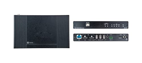 Extension HDMI 4K60 contre les écrans noirs avec liaison USB et Ethernet pour grand écran