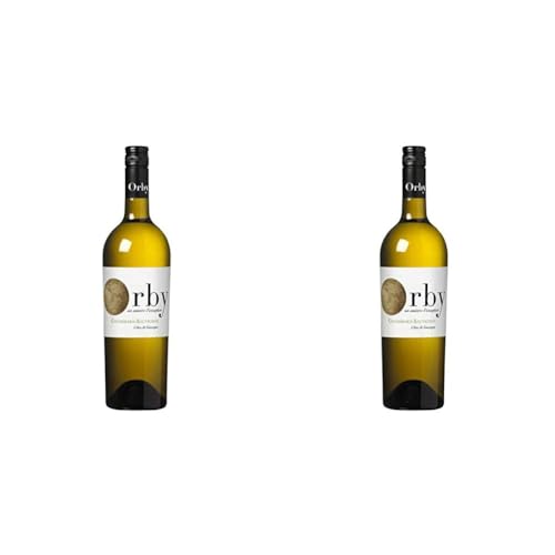 ORBY VIN BLANC - Colmbard/Sauvignon - IGP Cotes de Gascogne - 1 Bouteille (Lot de 2)