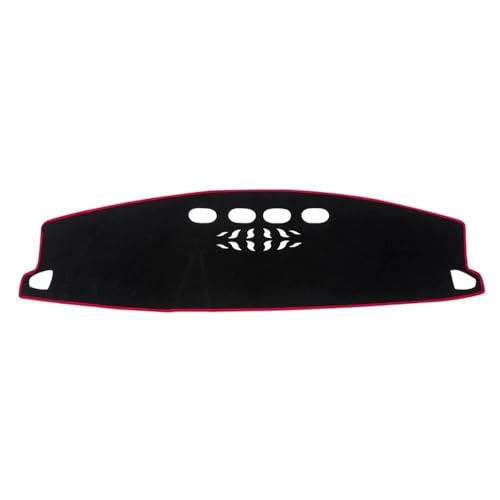Couverture de tableau de bord pour Skoda Kodiaq 2017-2021 tapis d'ombrage noir
