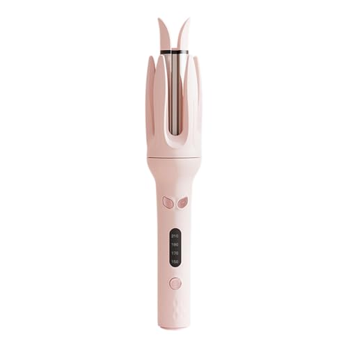 Image of Bnf 28mm Automatic Hair Curler Self Rotating Curling Iron for Ladies Girls Women pink Health & Beauty Hair Care & Styling Straightening & Curling Irons