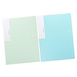 Tofficu 2個 フォルダ 大バインダー マルチ 重要なドキュメントオーガナイ