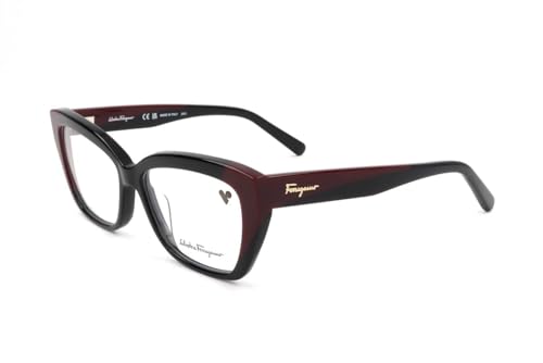 FERRAGAMO Eyeglasses SF 2938 051 Black Burgundy