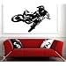 Motocross Dirt Bike Wall Decal Sticker Boys Room Nursery Idea Kid Decor Wall Decal Art Vinyl Sticker S6428