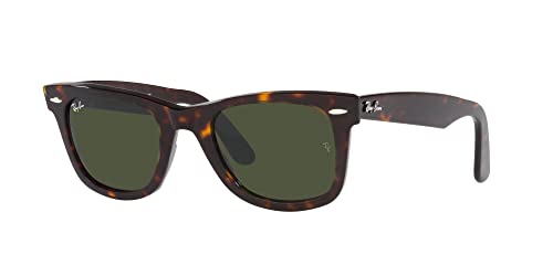 Image of Ray-Ban Rb2140f Original Wayfarer Low Bridge Fit Square Sunglasses for Men for Women