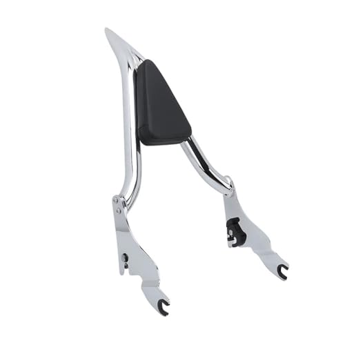 Dossier passager moto amovible 16 pouces pour Touring Road King et Street Glide 2009-2023