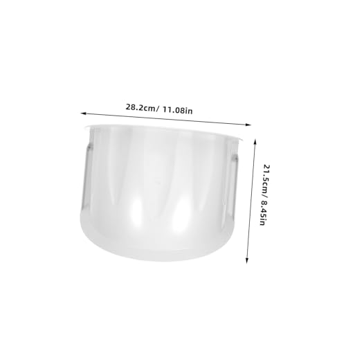 Protector de cámara exterior semiesférico de PVC 4 uds 2