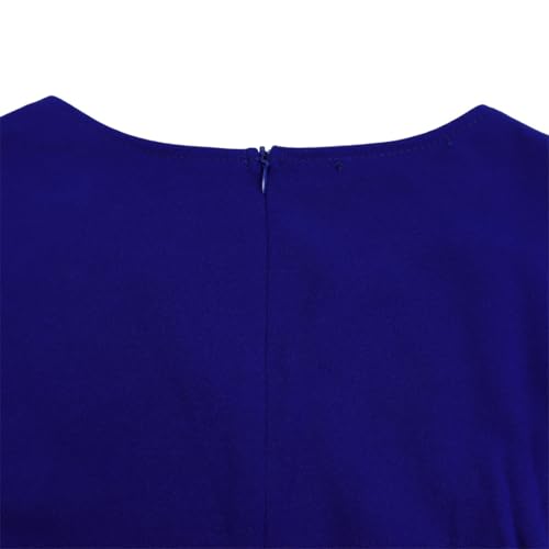 Women's Elegant Long Sleeve Office Work Dress Fashion Solid Color Ruffled High Waist Bodycon Midi Pencil Dress4