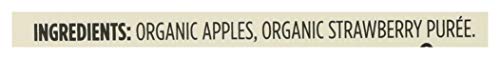 Image of 365 by Whole Foods Market, Organic Strawberry Applesauce Pouches, Unsweetened, 3.2 Ounce (Pack of 8)