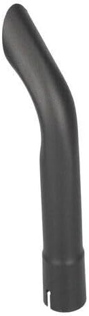 Replacement Exhaust Stack - 1-1/2" x 12" Curved Black fits Exhaust/Clamps/Rain Caps/Stack New