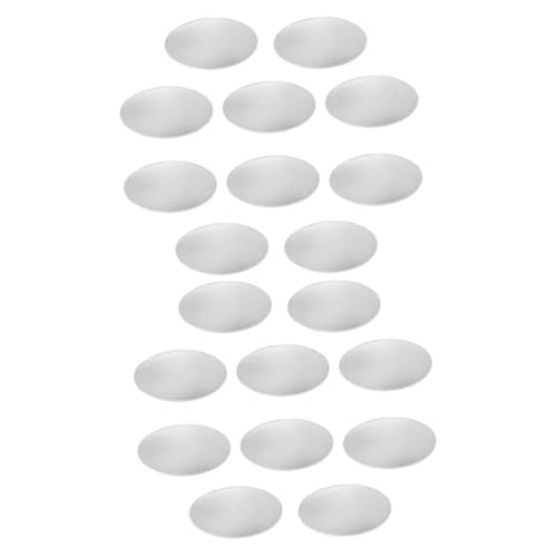 CIYODO 2sets School Watch Watch Glasses Round Glassware for Laboratory Glass Material Easy to Use 10pcs*2